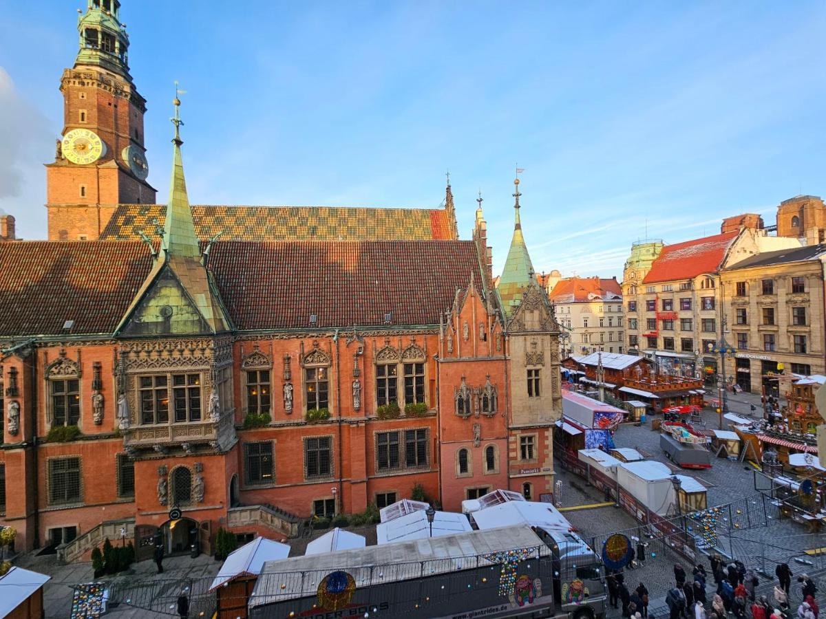 Rynek Market Square Wroclove Tectum Apartments Z Widokiem Na Rynek Wrocław Exterior foto