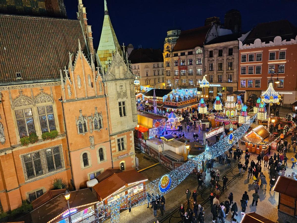 Rynek Market Square Wroclove Tectum Apartments Z Widokiem Na Rynek Wrocław Exterior foto
